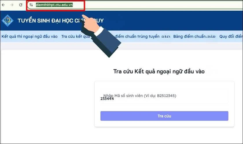 Cách tra cứu điểm thi tốt nghiệp THPT Cần Thơ 2026 nhanh chóng