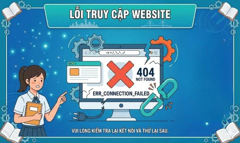 Lỗi thường gặp khi tra cứu điểm thi tốt nghiệp THPT Cần Thơ