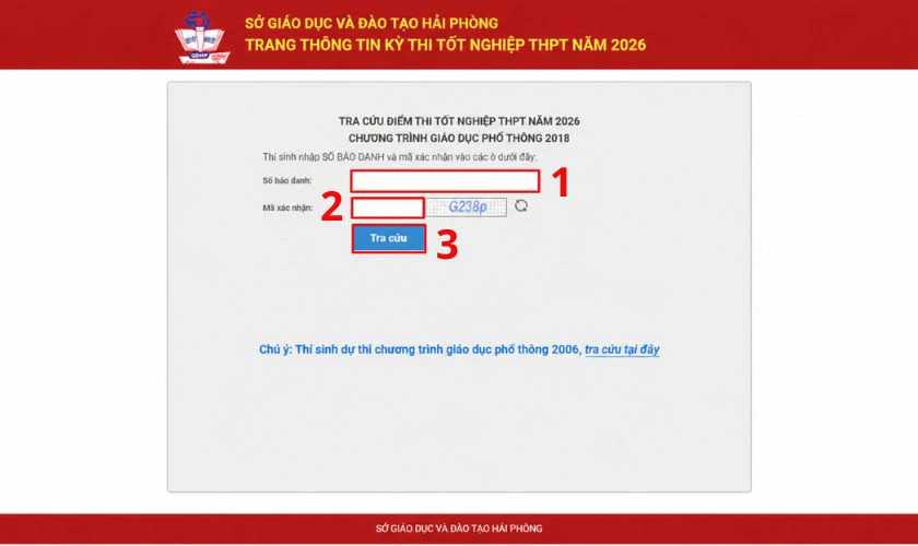 Tra cứu điểm thi tốt nghiệp THPT Hải Phòng 2026 đơn giản, nhanh chóng
