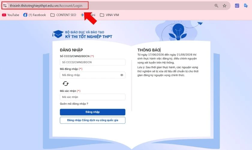Tra cứu điểm thi tốt nghiệp THPT Huế