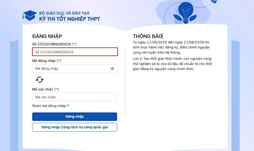 Cách tra cứu điểm thi tốt nghiệp THPT Huế