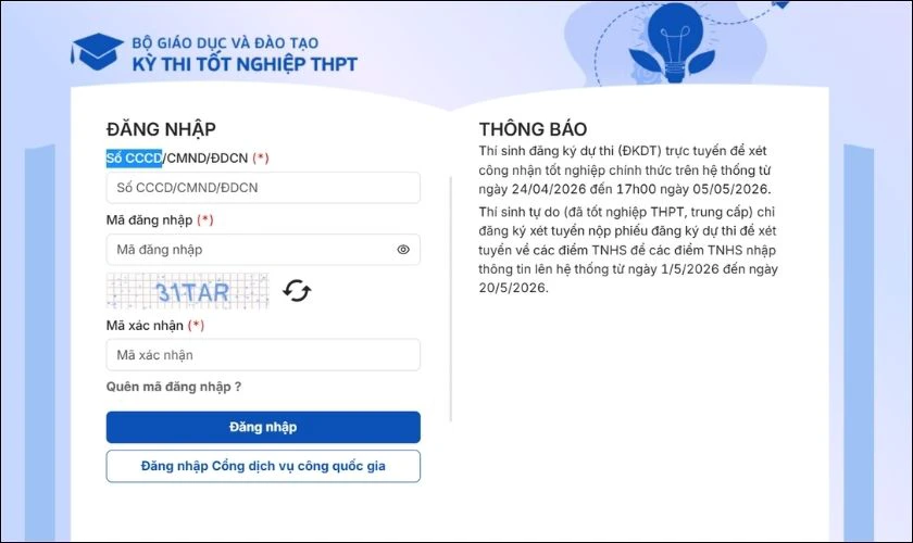 Hệ thống tra cứu bị quá tải