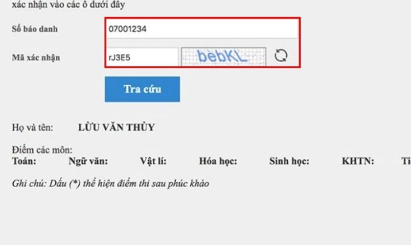 Cách tra cứu điểm thi tốt nghiệp THPT Quảng Ninh 2026 nhanh chóng