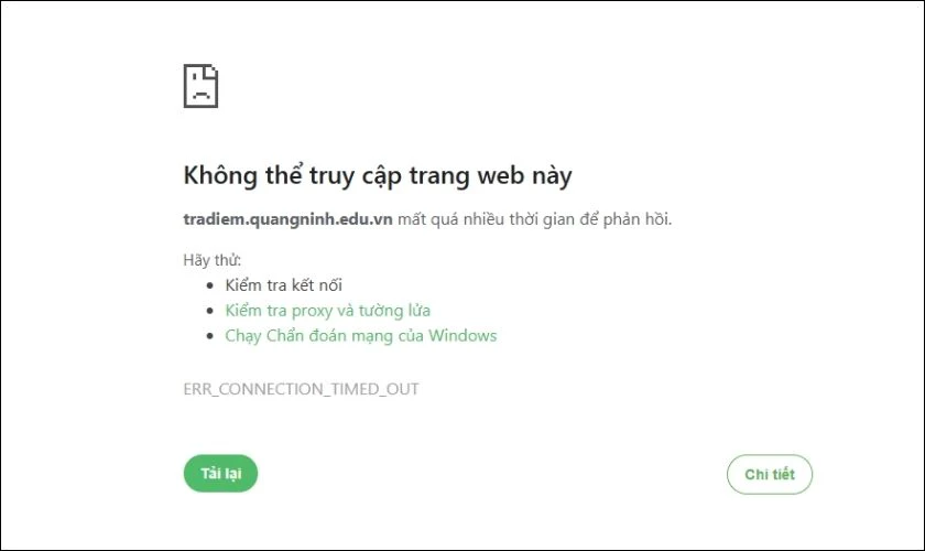 Lỗi thường gặp khi tra cứu điểm thi tốt nghiệp THPT Quảng Ninh