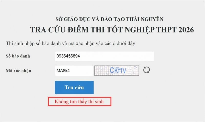 Hệ thống báo nghẽn mạng hoặc không thể tải trang