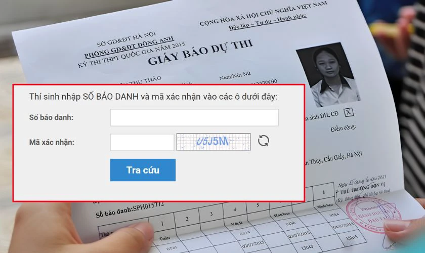 Lỗi thường gặp khi tra cứu điểm thi tốt nghiệp THPT Vĩnh Long