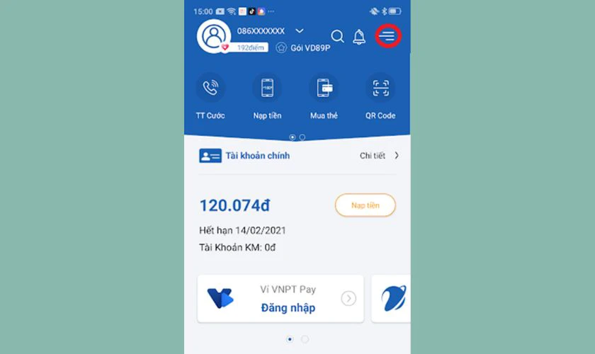 Tra cứu ho&aacute; đơn VNPT qua ứng dụng My VNPT nhanh
