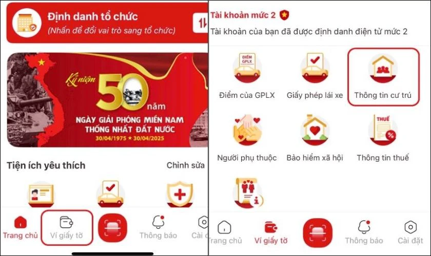 Tra cứu mã số định danh cho trẻ qua VNeID của bố mẹ