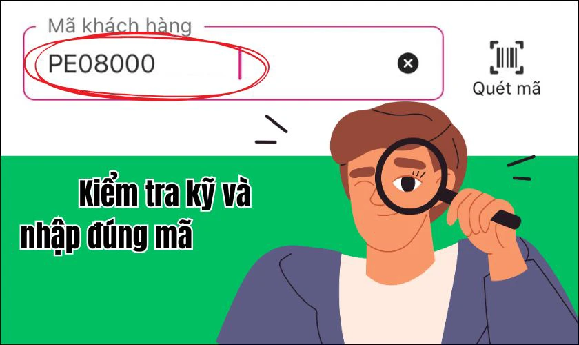 Lưu ý khi tra cứu tiền điện theo mã khách hàng