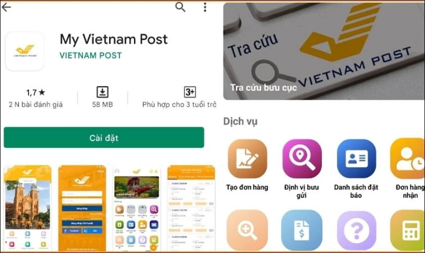 Tra cứu đơn hàng VNPost trên app My VietnamPost Plus