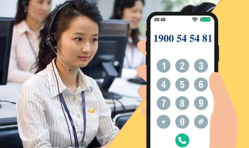 Tra cứu VNPost qua tổng đài CSKH