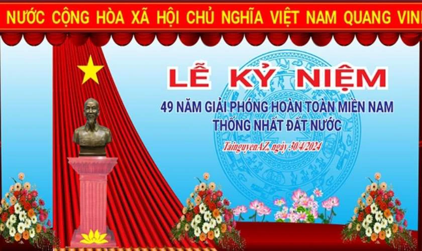 Lễ ở uỷ ban, địa phương thiết kế đầy tự hào