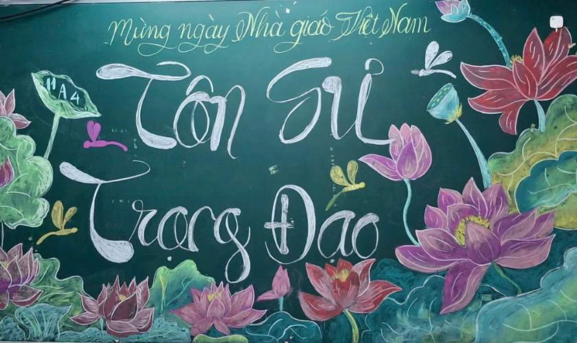 Lưu ý khi trang trí bảng 20/11