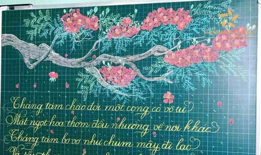 Trang trí 20/11 bằng hoa