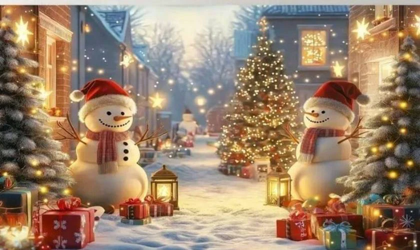 Trang trí Noel với đèn LED