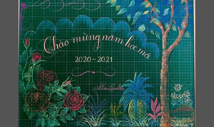 Trang tr&iacute; bảng mới nhất với nhiều h&igrave;nh ảnh nổi bật