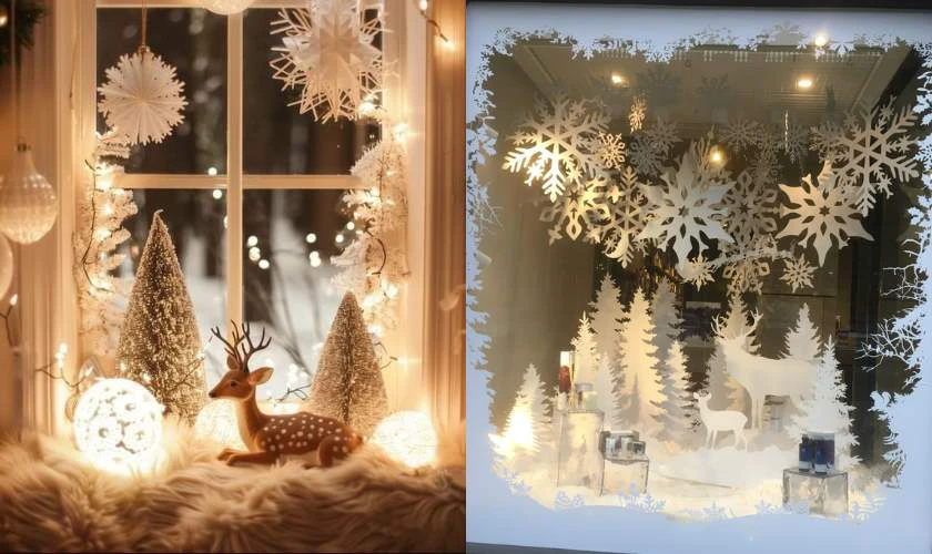 Decor Noel tone trắng