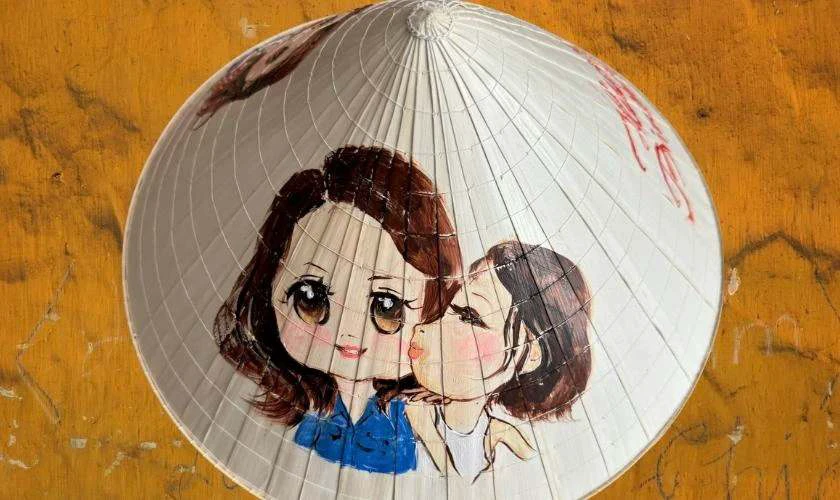 35 mẫu trang trí nón lá 8/3 đẹp