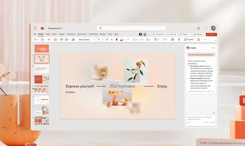 PowerPoint là nền tảng trình chiếu quen thuộc cho sinh viên