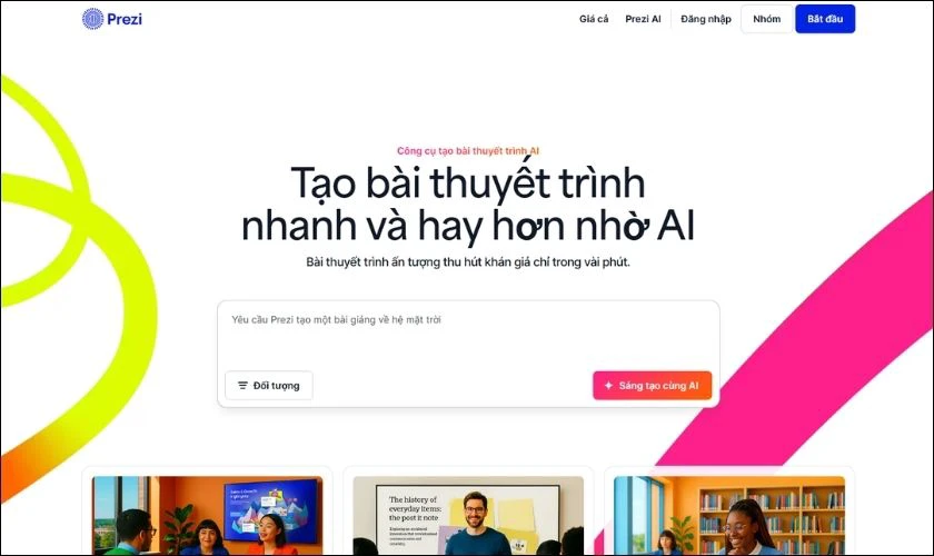 prezi.com là trang web hữu ích cho sinh viên