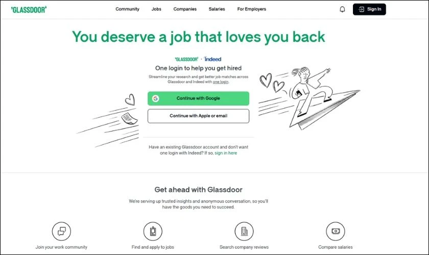 glassdoor.com - Tìm việc, xem review công ty và lương