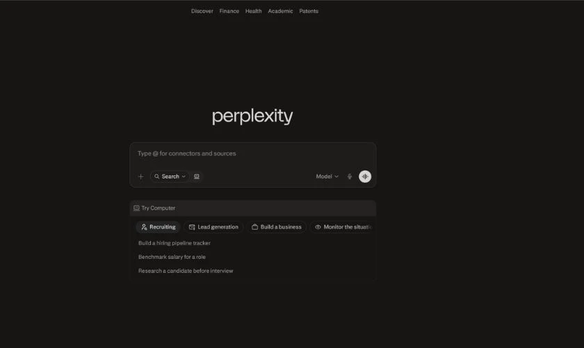 Perplexity AI là công cụ tìm kiếm thông minh