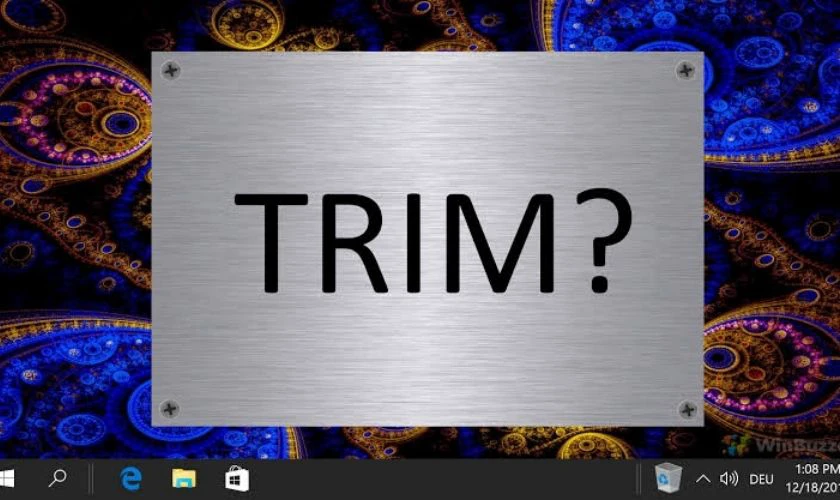 TRIM SSD