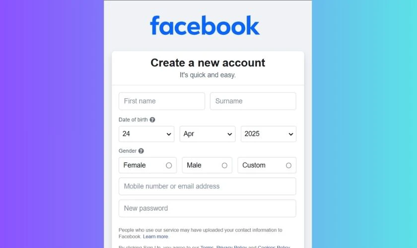 C&aacute;ch khắc phục lỗi kh&ocirc;ng nhận được m&atilde; từ tr&igrave;nh tạo m&atilde; Facebook