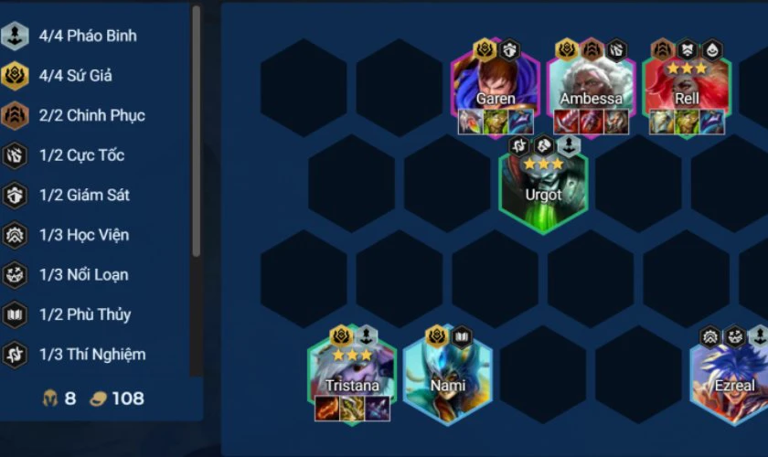 C&aacute;ch chơi đội h&igrave;nh Tristana DTCL M&ugrave;a 13: Cuối game