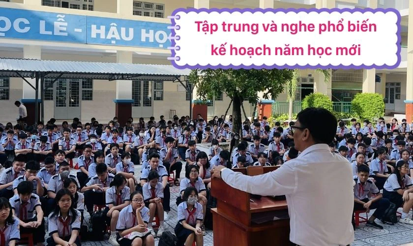 Tựu trường là làm gì? Các hoạt động ngày tựu trường 2026