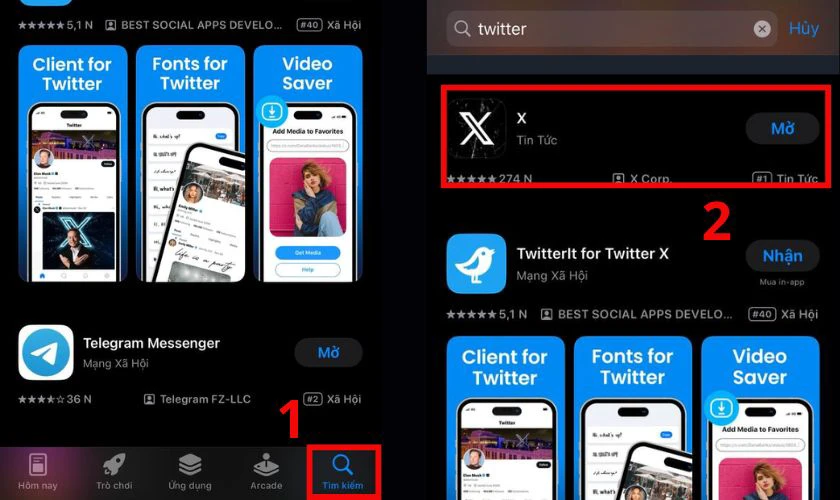 C&aacute;ch tải Twitter đơn giản, nhanh ch&oacute;ng