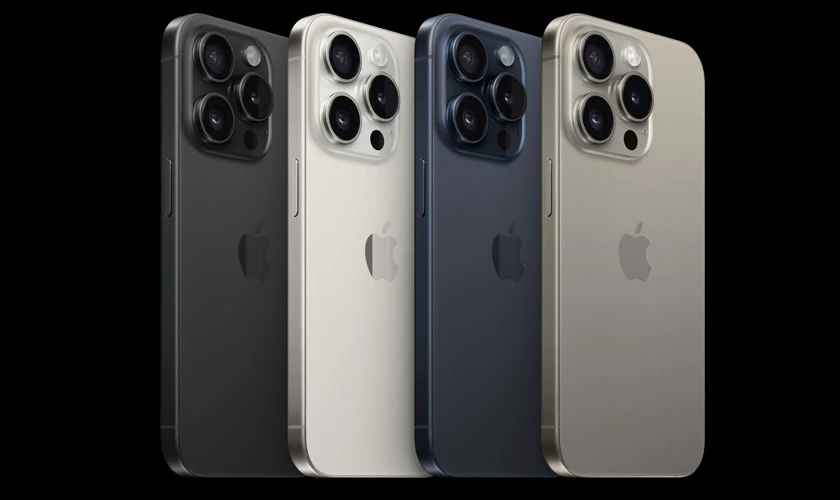 M&agrave;u iPhone 15 Pro, 15 Pro Max
