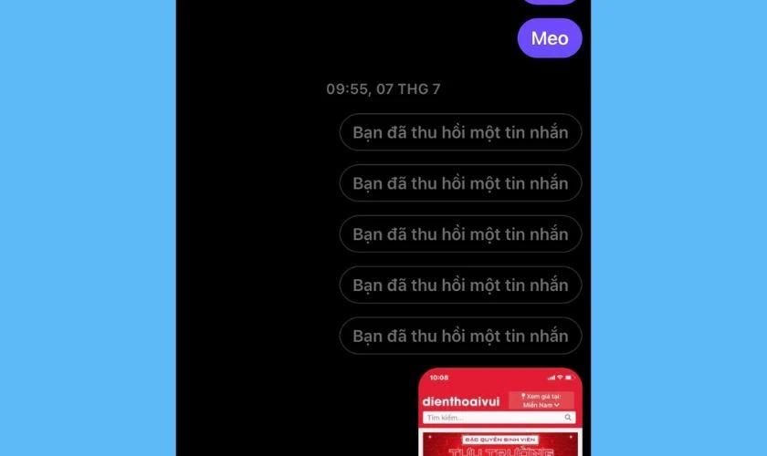 Lưu &yacute; trước khi x&oacute;a to&agrave;n bộ cuộc tr&ograve; chuyện tr&ecirc;n Messenger 2 b&ecirc;n
