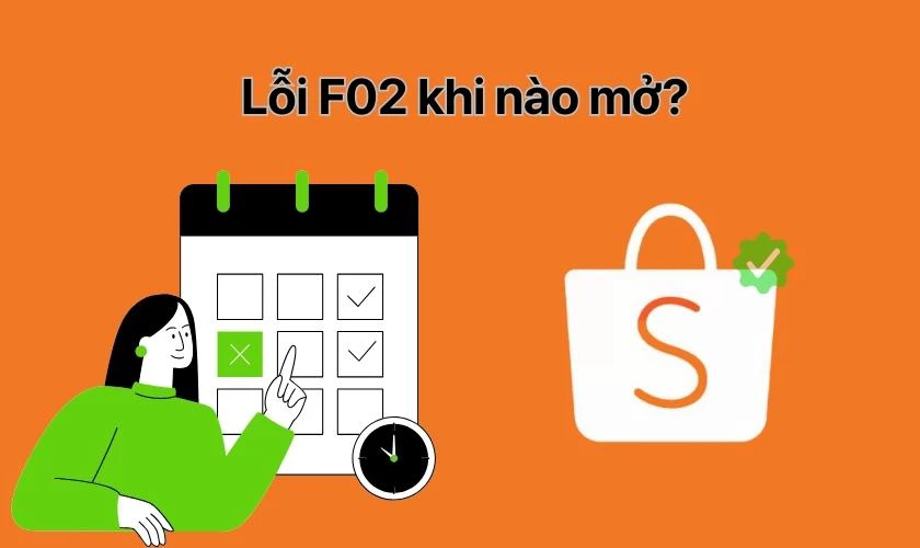 Tài khoản Shopee bị khóa F02 mấy ngày được mở lại?