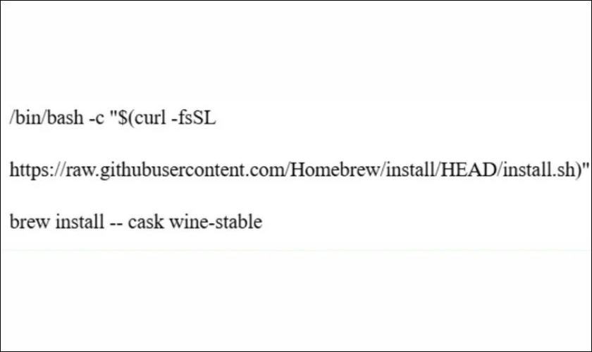 Dùng Wine để chạy ứng dụng Windows trên macOS