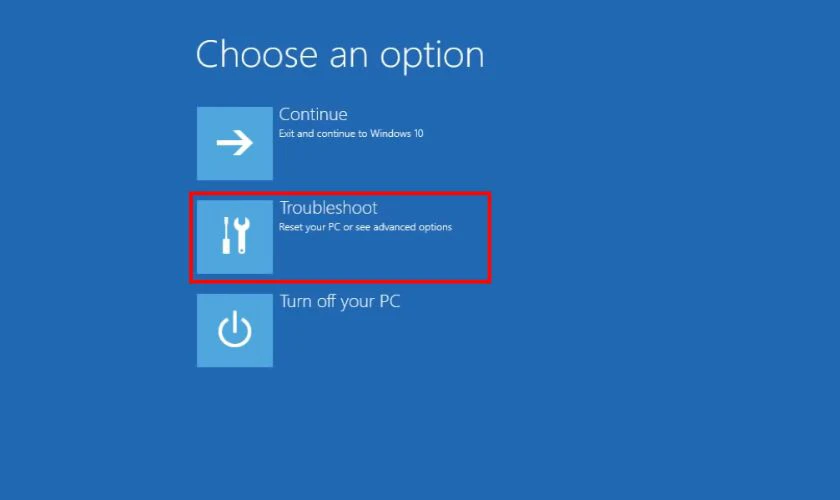 Bật chế độ an toàn (Safe Mode)