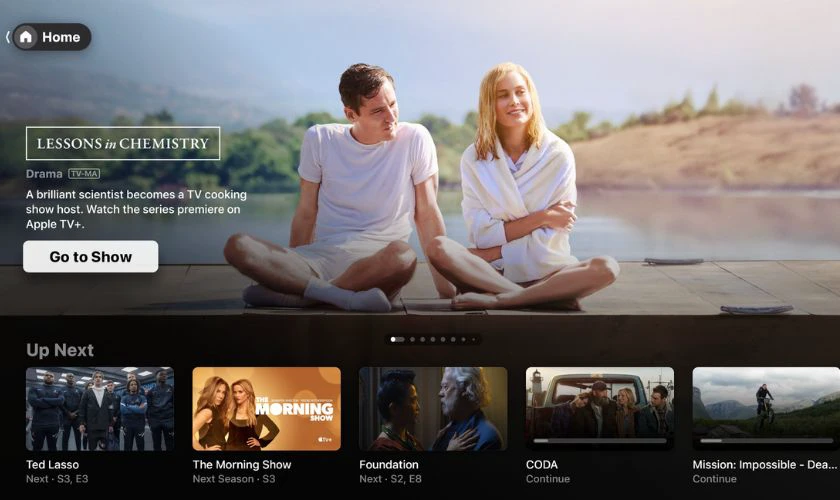 Apple TV - Ứng dụng xem phim trên Tivi Apple