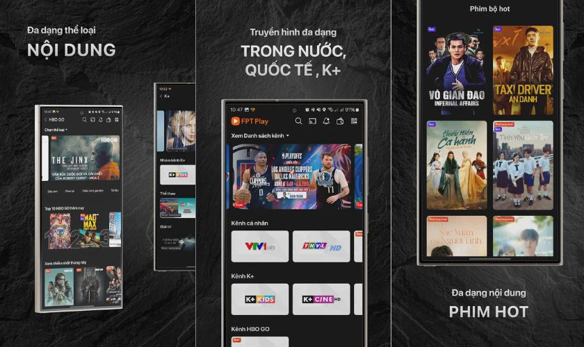 FPT Play - Ứng dụng xem phim trên điện thoại