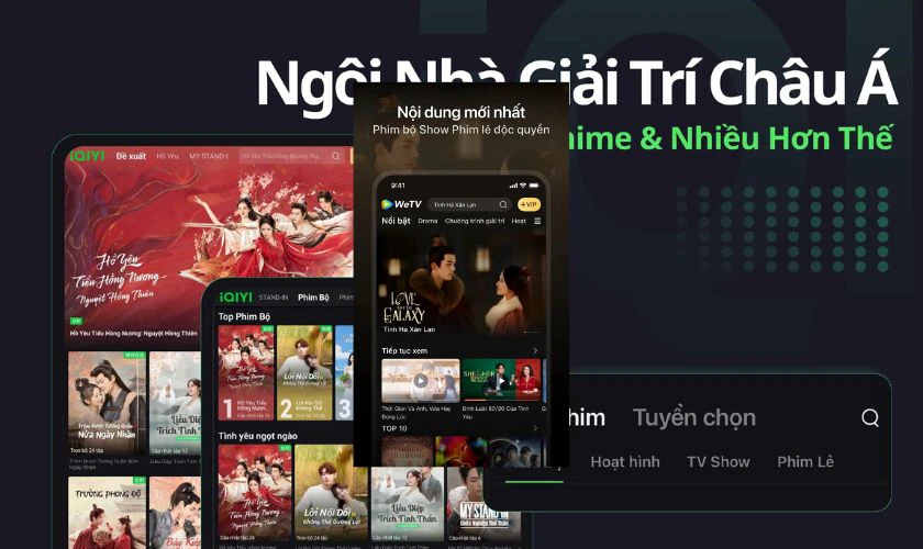 iQIYI - Ứng dụng xem phim Trung Quốc