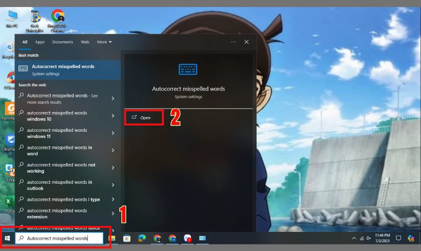 C&aacute;ch sửa lỗi Unikey do chế độ Autocorrect misspelled words