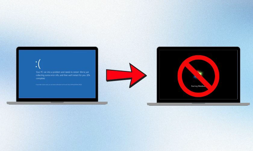 Unmountable Boot volume Windows là lỗi gì?