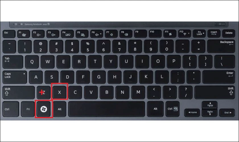 Mở nhanh Device Manager bằng tổ hợp ph&iacute;m tắt