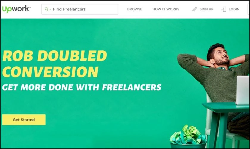 Upwork có được nhiều người sử dụng hay không?
