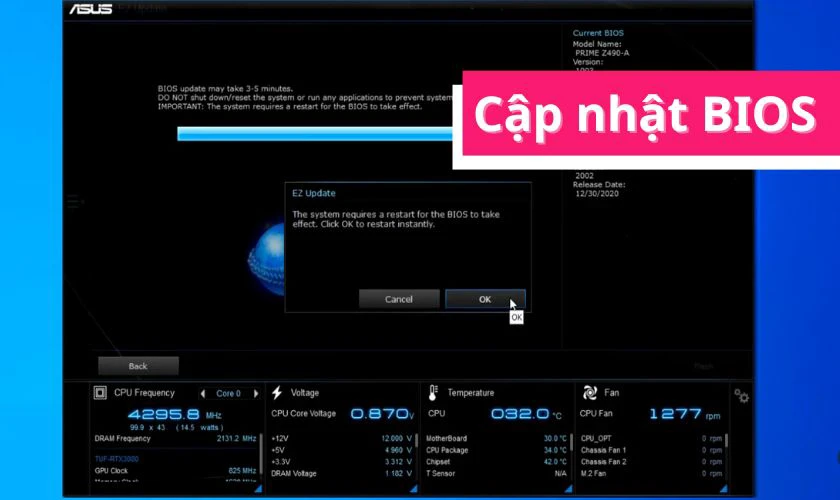 Cách hạn chế lỗi USB Device Over Current Status Detected