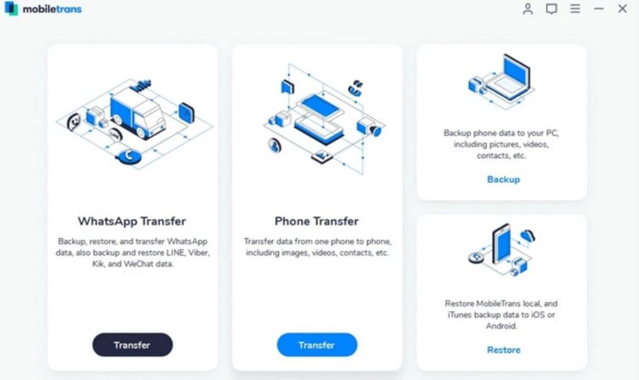c&aacute;ch chuyển ảnh từ Android sang iPhone bằng ứng dụng MobileTrans