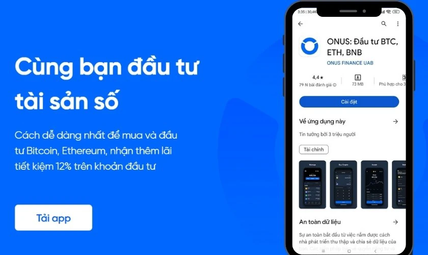 ONUS - Ứng dụng kiếm tiền điện tử