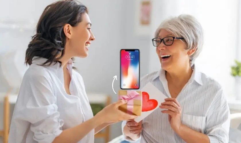 Tặng điện thoại cho mẹ chồng làm quà 20/10