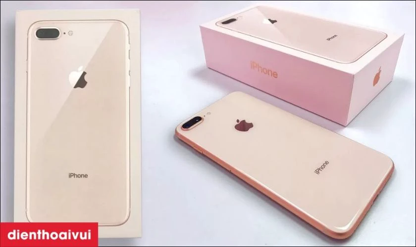 iPhone 8 Plus 256GB có vẻ ngoài sang trọng
