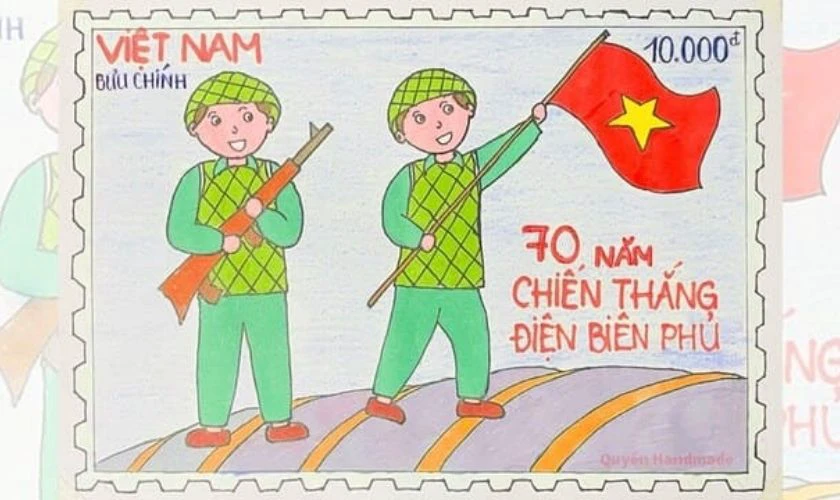 Tem bưu ch&iacute;nh về chủ đề Việt Nam