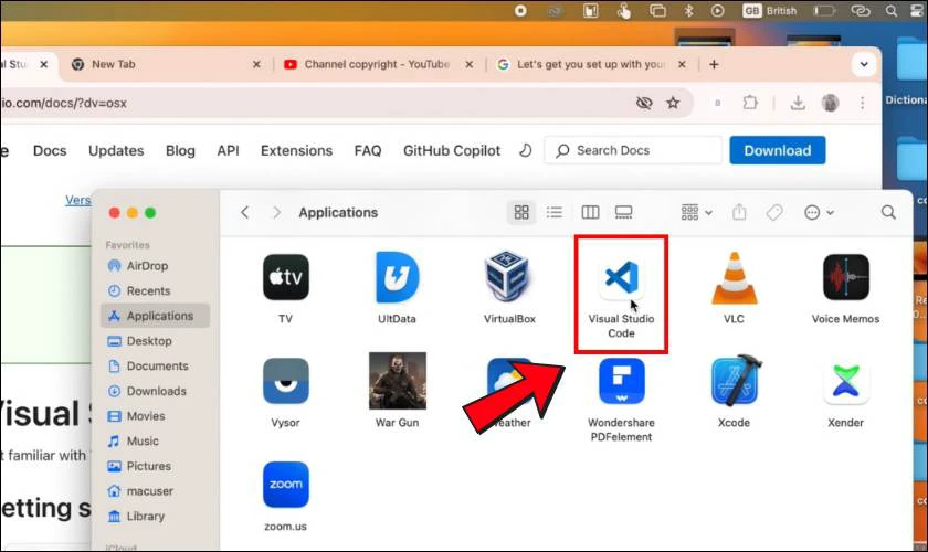 C&aacute;ch tải Visual Studio Code tr&ecirc;n MacBook đơn giản